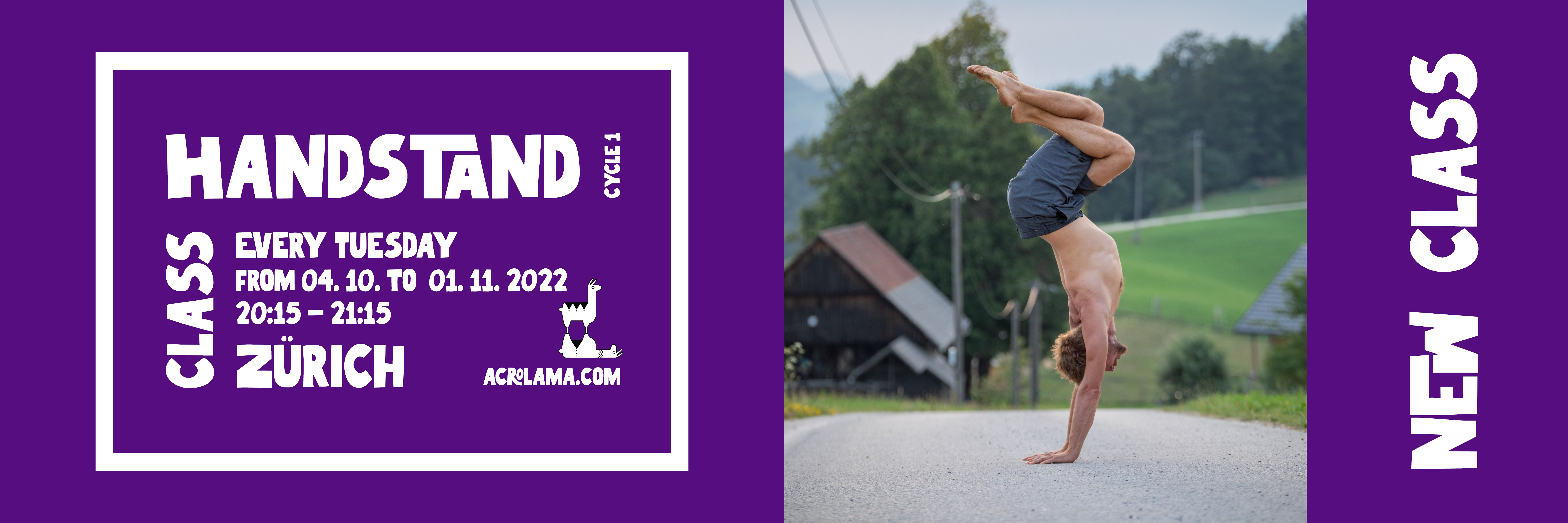 urban acro yoga pose of acroyoga in the event Handstand Cycle for All Levels