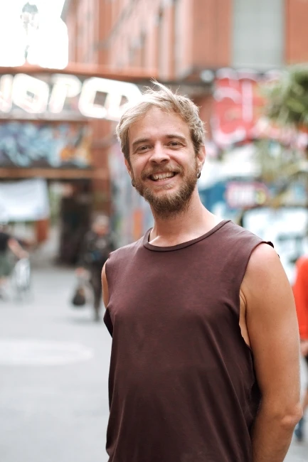 Gabriel is an Acrobatics and Yoga instructor, as well as Massage Therapist with more than 15 years of experience. Originally from Austria, Gabriel loves to spend his time traveling  and learning about other cultures. With a heart full of humor and arms so long he once managed to hug 5 people at once,  he facilitates wide variety of trainings in Europe and South East Asia.