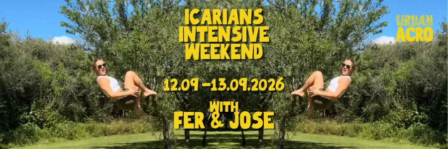 Partner Acrobatics Icarian Workshop with Fer and Jose